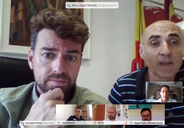 Reunión con el director general de deportes de la comunidad de Murcia 1 Reunión con el director general de deportes de la comunidad de Murcia