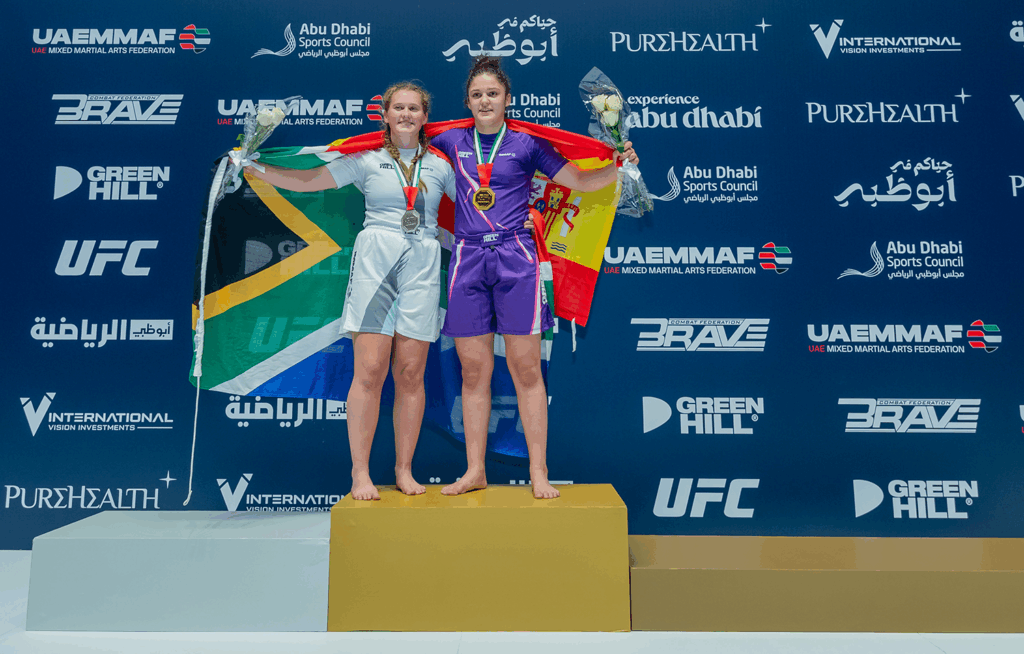 España, al Mundial Juvenil de MMA en Abu Dabi con nueve peleadores 1 Merche García, en 2023 tras ganar su primer mundial en la categoría
