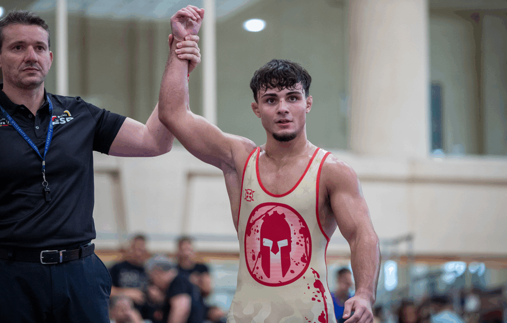 Denis Kodakov, tras proclamarse campeón de España senior en Barcelona