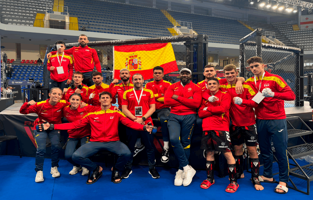 Platas históricas para Camillo y Cabrera en el Mundial de MMA 1 La delegación española en el Mundial de Georgia