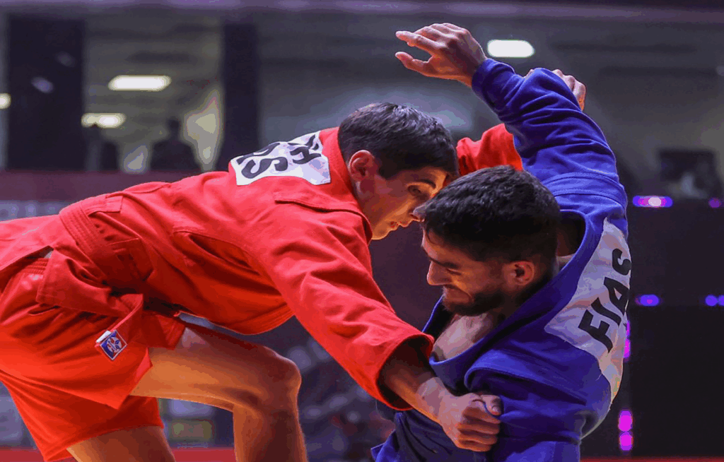 Ibai Gracia, contra Rasul Nash en la final del Mundial