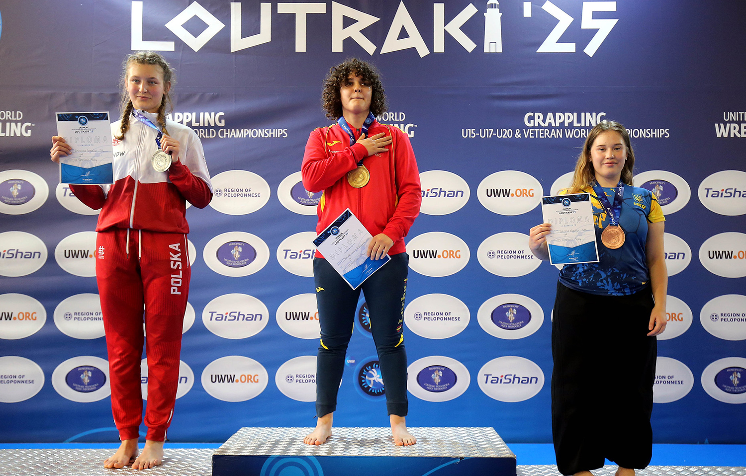 Merche García, oro en las modalidades GI y NOGI