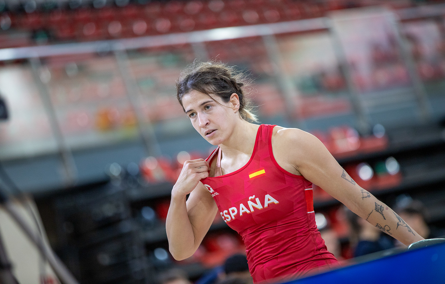 Front Page 10 Lydia Pérez, durante la pasada Final de Liga Iberdrola