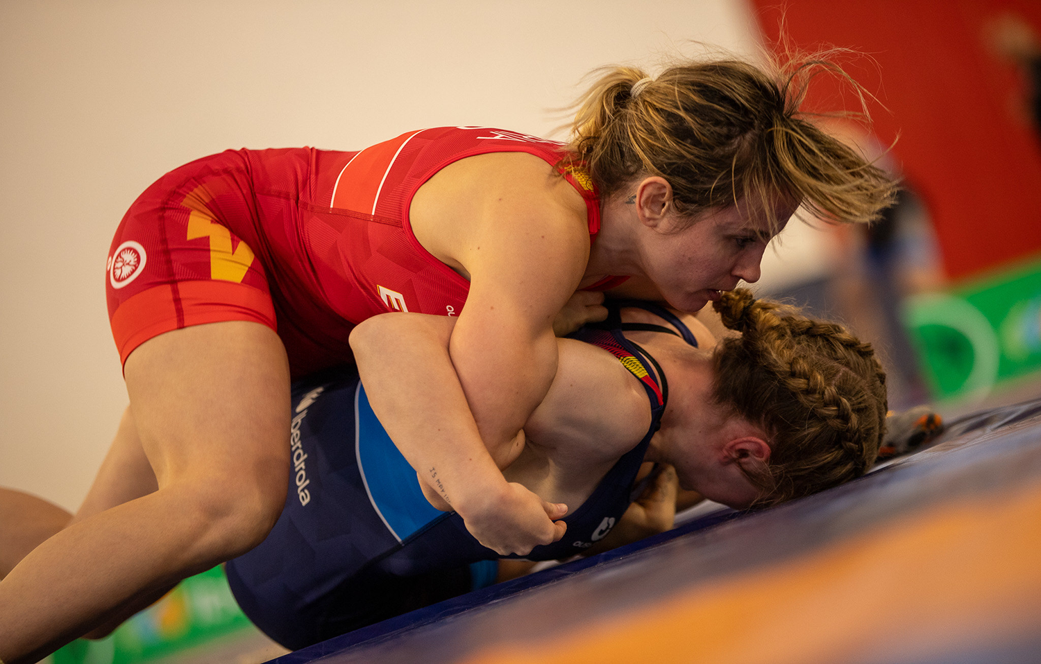 Aintzane Gorria durante la final de la pasada Copa Iberdrola