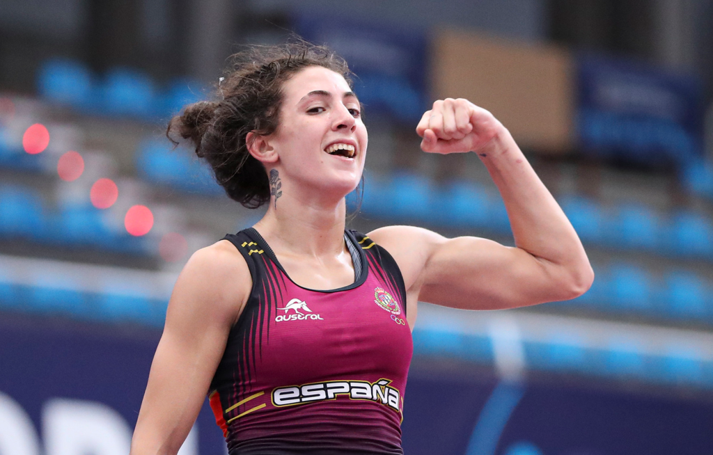 Carla Jaume, con la Selección en el Mundial de Pontevedra 2024