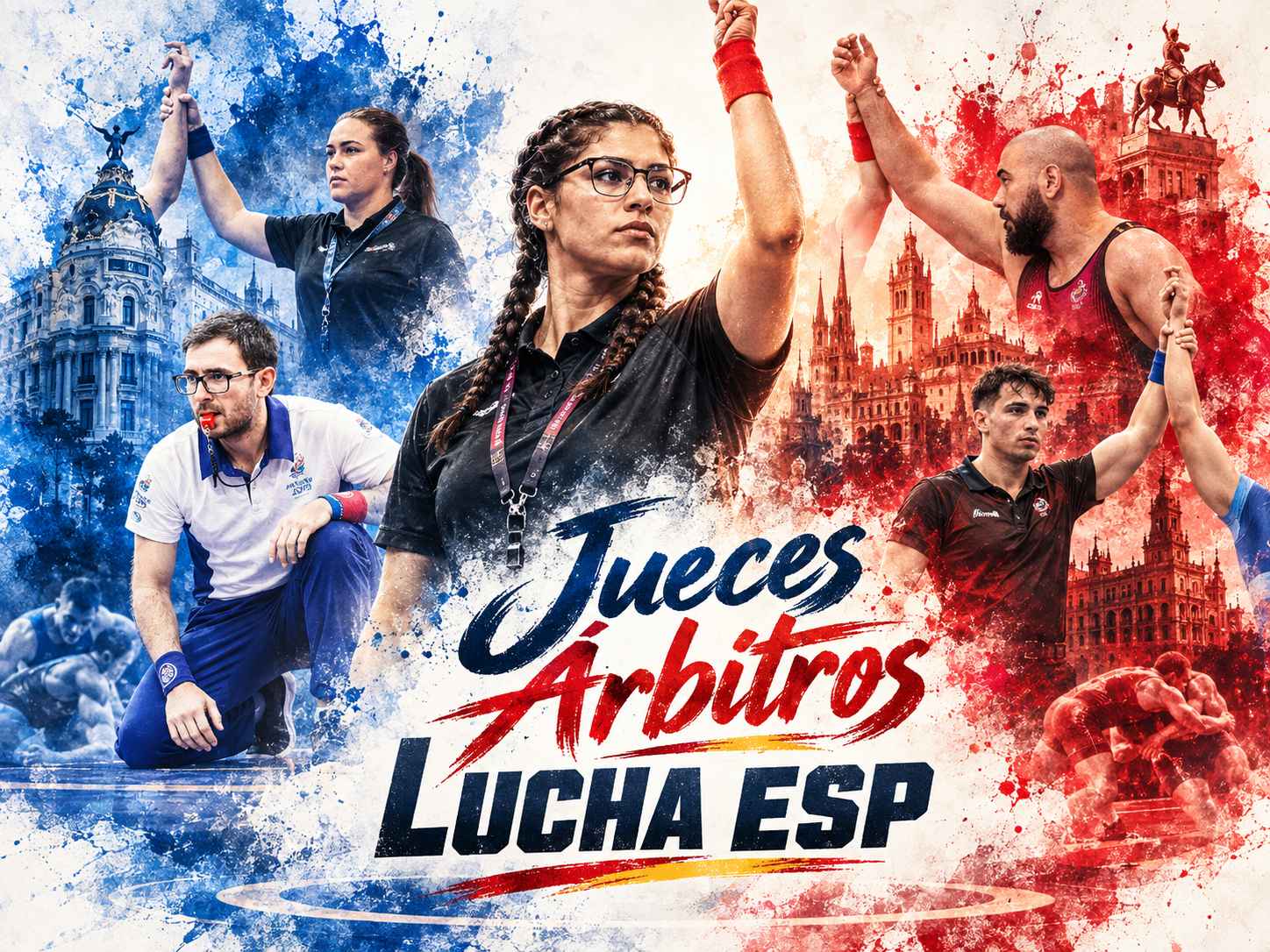 Colegio Nacional de Jueces Árbitros 1 Jueces arbitros Lucha ESP